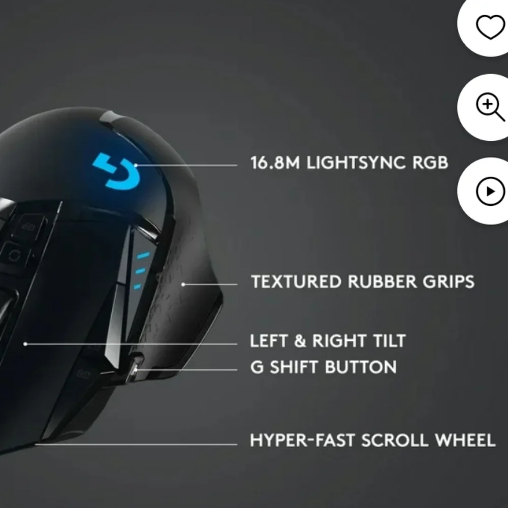 Logitech G502 Lightspeed Wireless Gaming Mouse *nib